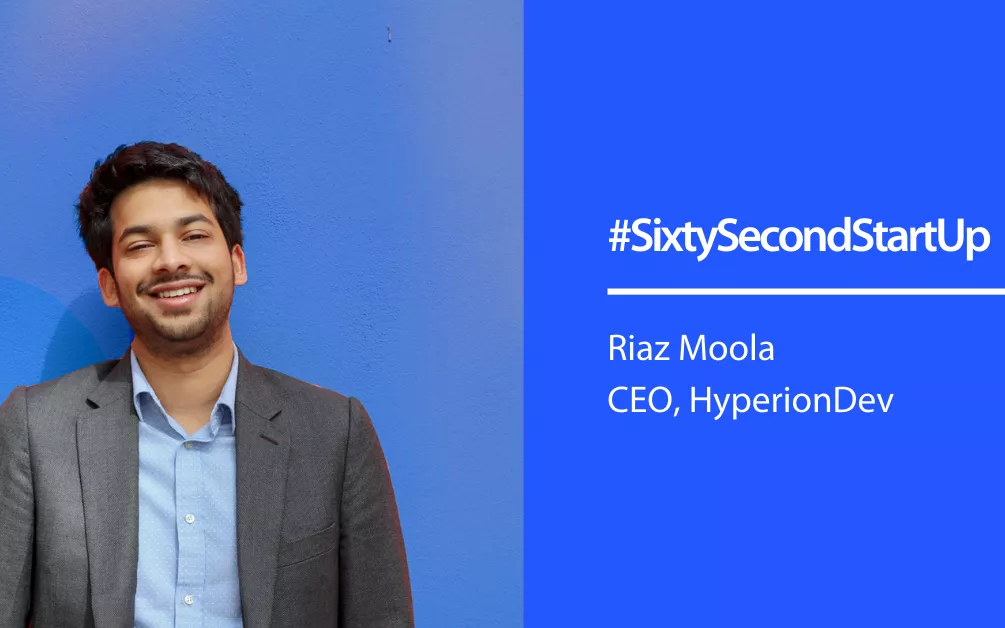 SixtySecondStartUp with HyperionDev