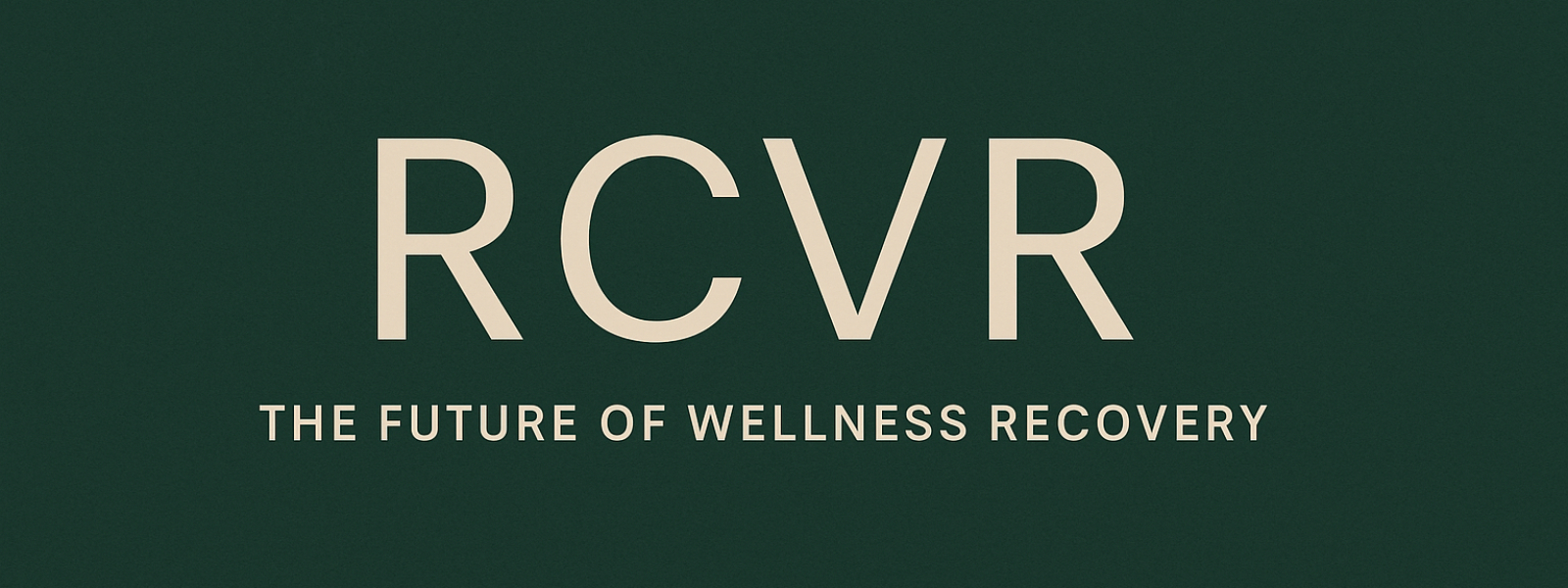 RCVR - Future of recovery